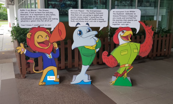 Standees for Innova Primary School