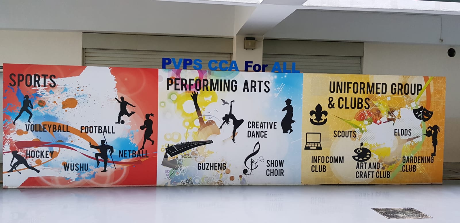 Wall Stickers for Park View Primary School CCA Wall - Imprint Media ...